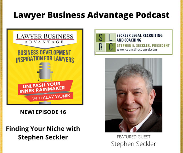 Finding Your Niche with Stephen Seckler