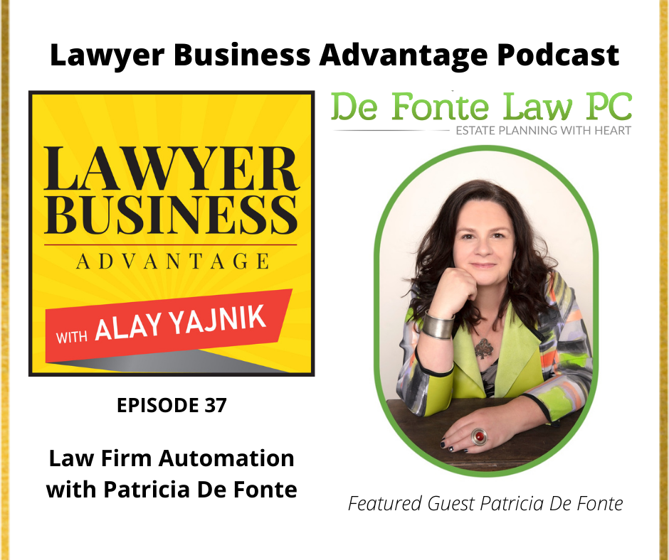 Law Firm Automation with Patricia De Fonte