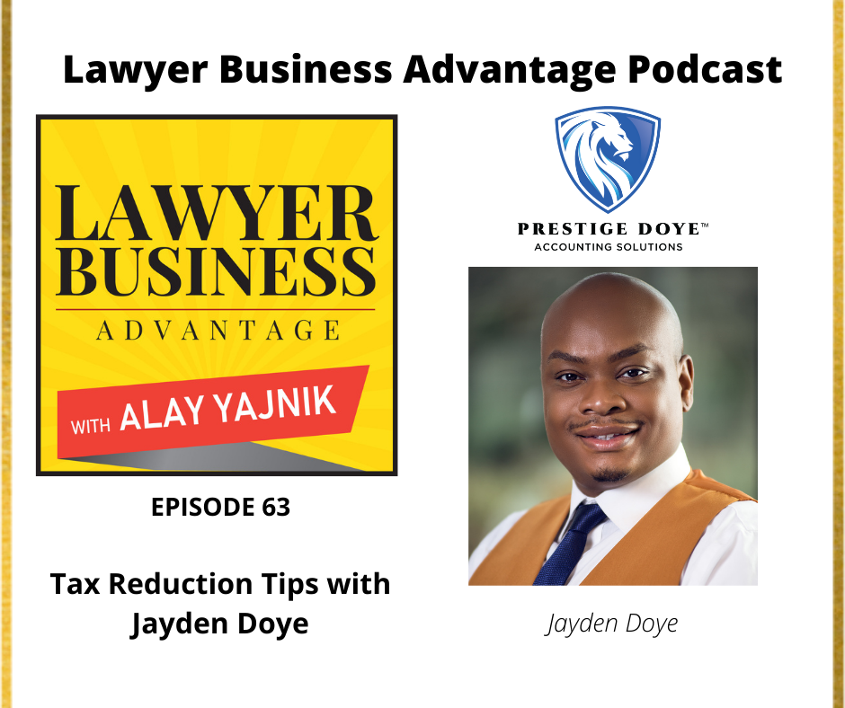 Tax Reduction Tips with Jayden Doye