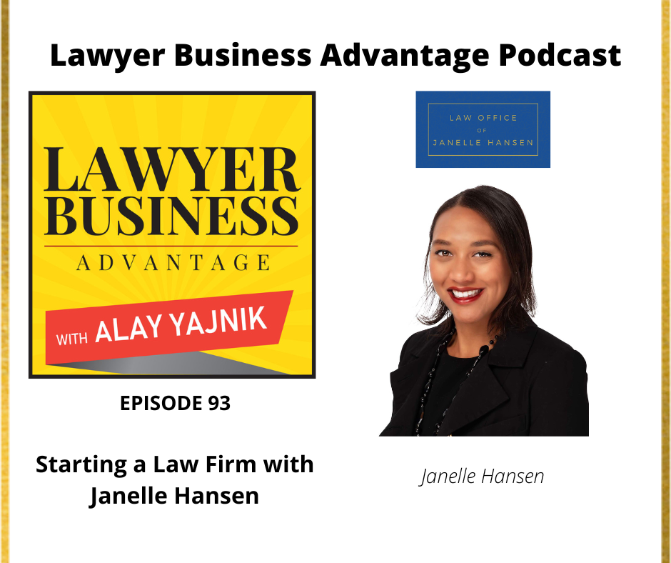 Starting a Law Firm with Janelle Hansen