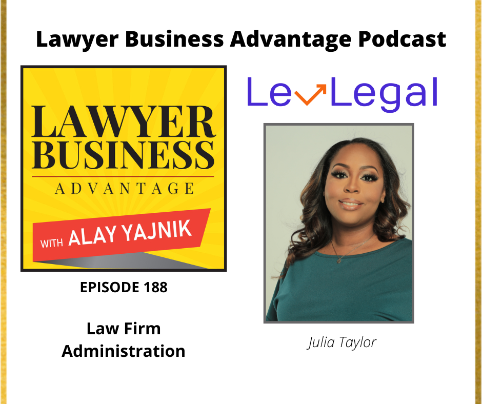 Law Firm Administration with Julia Taylor episode artwork